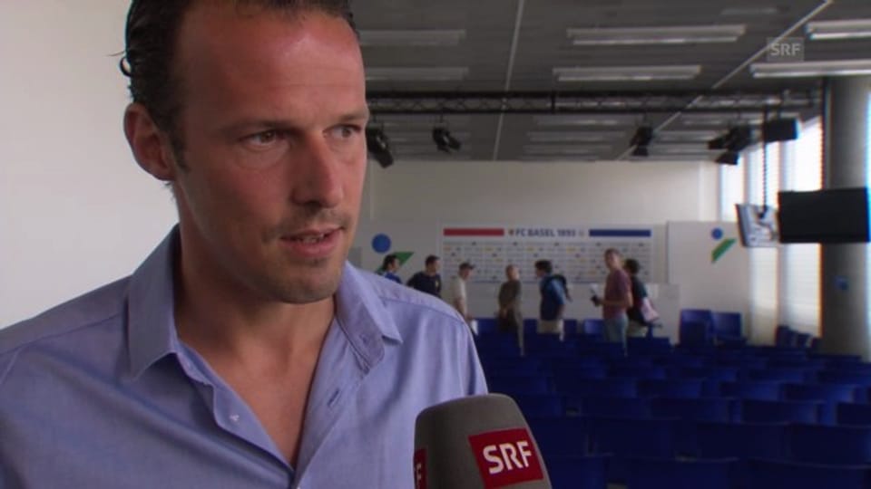 FCB-Captain Marco Streller zur Auslosung