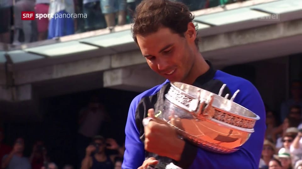 Archiv: Wawrinka bleibt 2017 im Final gegen Nadal chancenlos