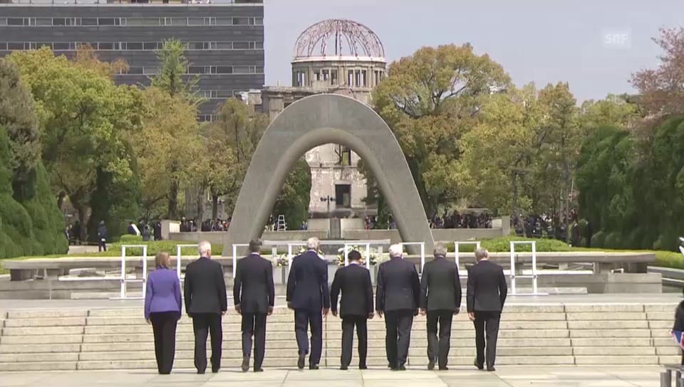G7-Minister gedenken Hiroshima-Opfer