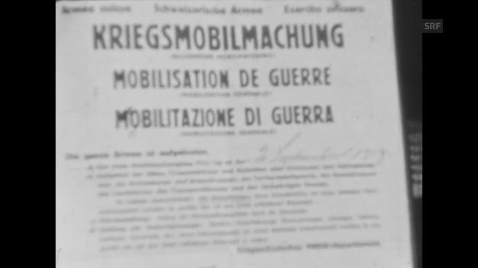 Mobilmachung 1939 Herisau
