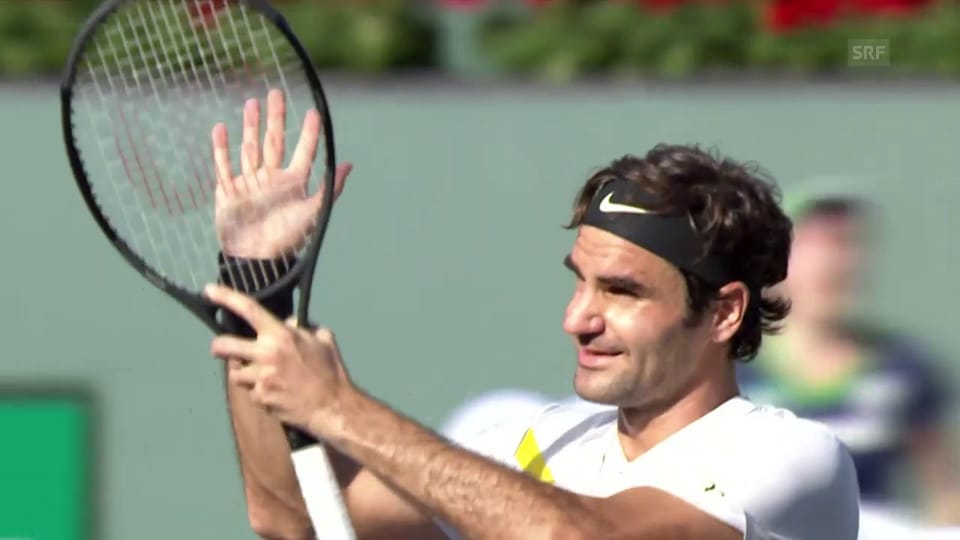 Geglückter Auftakt für Federer in Indian Wells