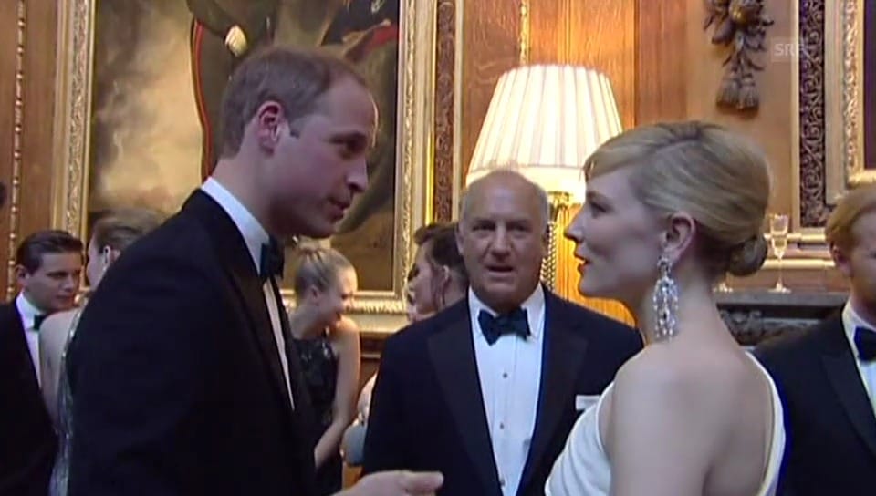 Prinz William empfängt Prominenz auf Windsor Castle (unkomm.)