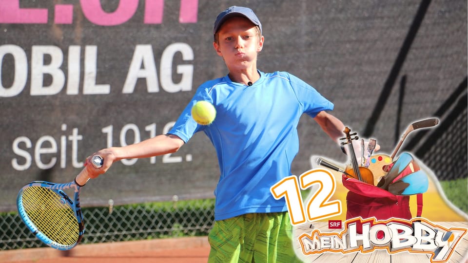 Tennis spielen: Die grosse Leidenschaft von Luzian