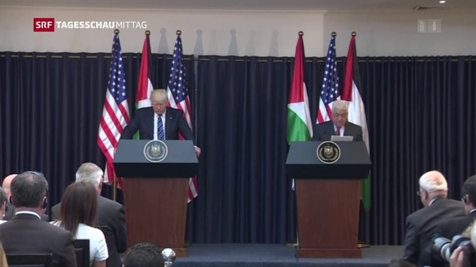 Trump trifft Palästinenserpräsident