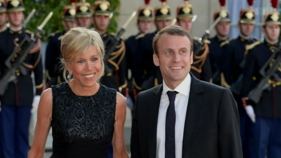 Berühmte Lovestories: Emanuel und Brigittte Macron
