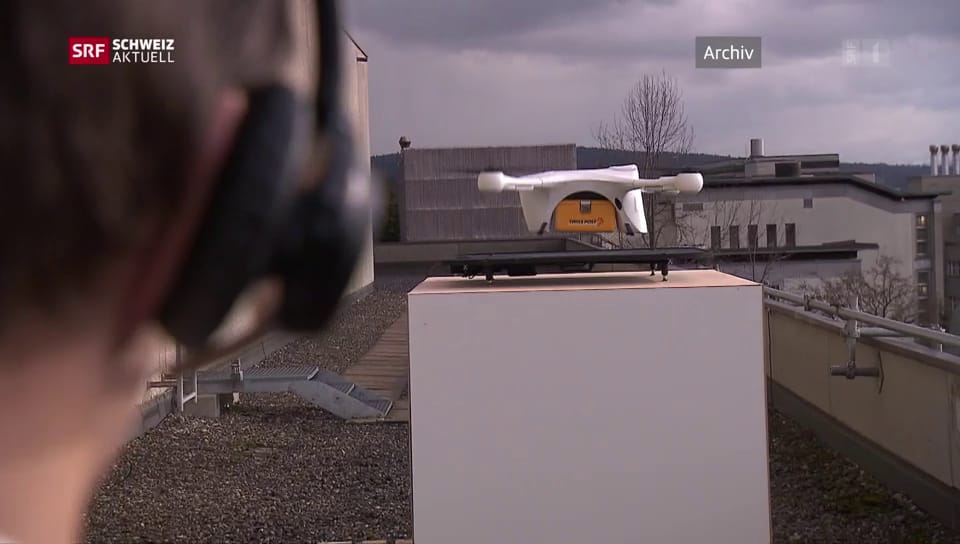 Aus dem Archiv: Post-Drohne stürzt mit Blutprobe an Bord ab