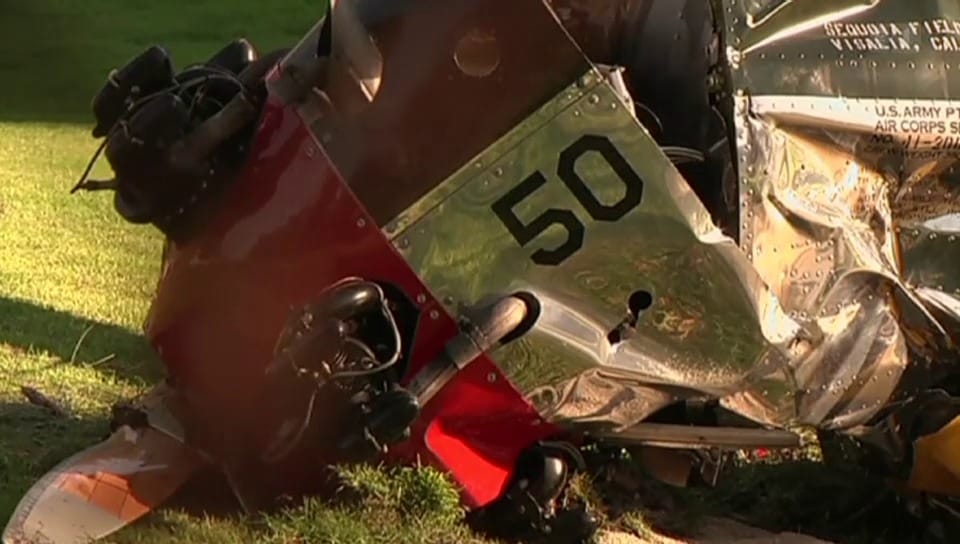 Harrison Ford: Kopfverletzung bei Flugzeugcrash 