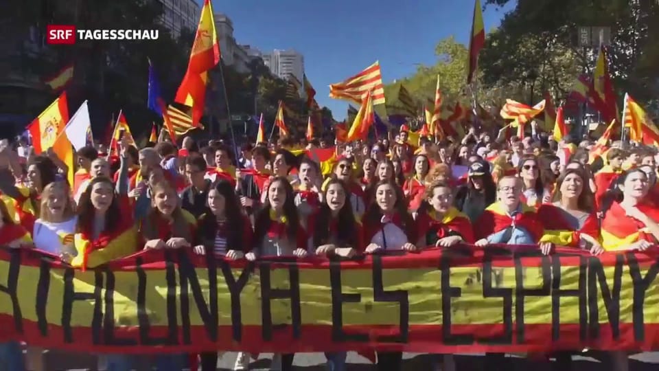 Marsch für die Einheit Spaniens