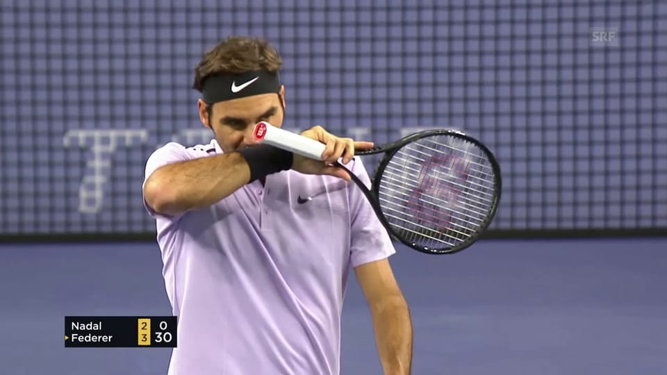 4 Punkte mit dem Service: Federers (fast) perfektes Game