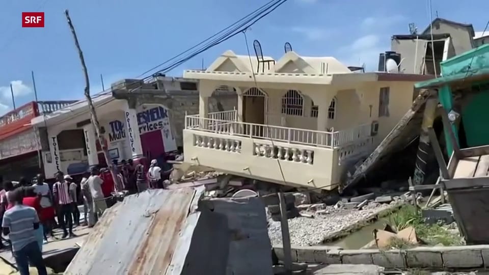 Starkes Erdbeben erschüttert Haiti
