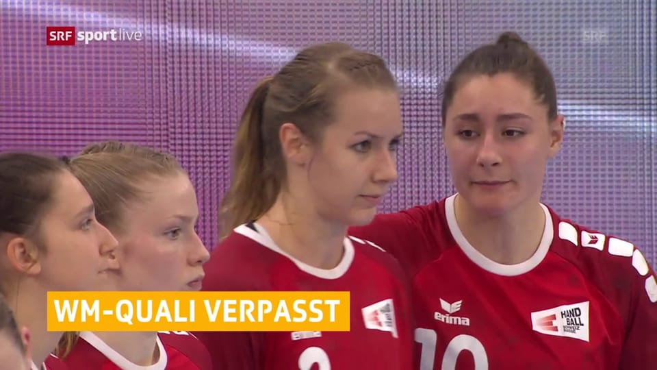 Schweizer Handballerinnen gegen Dänemark chancenlos