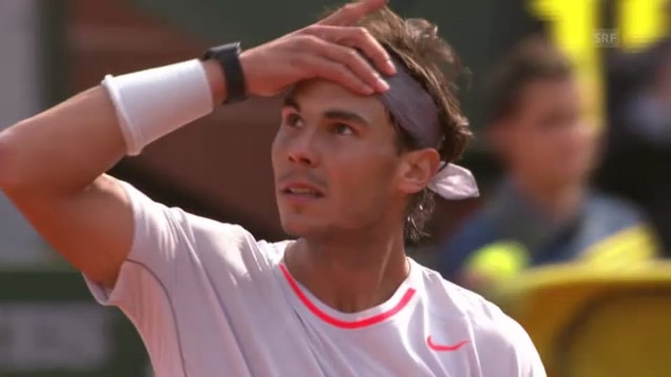 Tennis: 1. Satzball und Matchball Nadal - Nishikori («sportlive»)