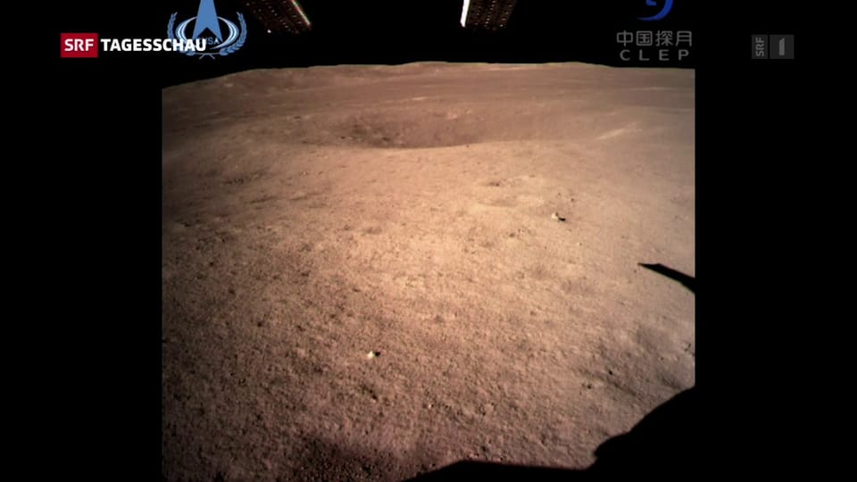 Chinesische Sonde landet auf Mond-Rückseite
