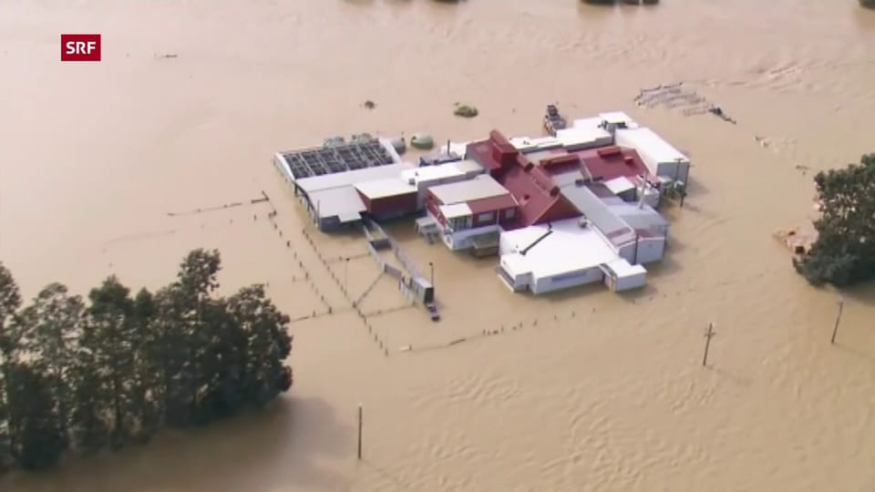 Überschwemmungen suchen Neuseeländer heim
