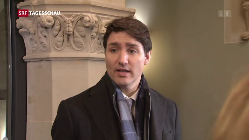 Aus dem Archiv: Kanadas Premier Trudeau unter Druck