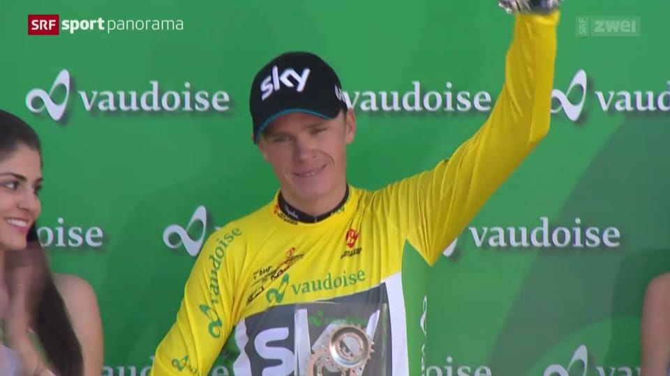 Rad: Chris Froome gewinnt Tour de Romandie
