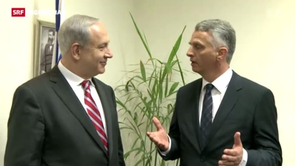 Burkkhalter bei Netanyahu