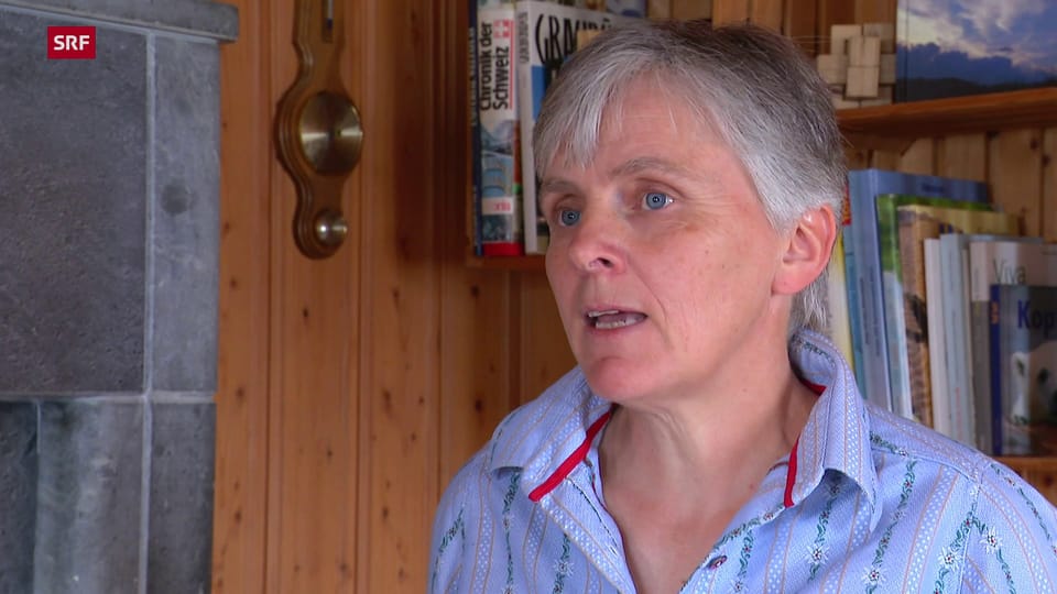 Furner Gemeindepräsidentin Cornelia Roffler zu den Gründen, wieso das Dorf mit viel Holz heizt