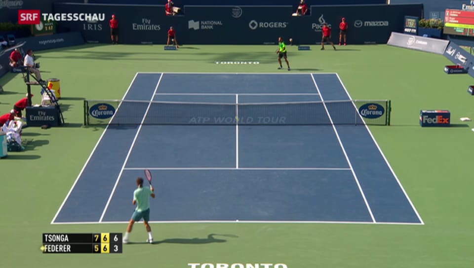 Toronto: Federer unterliegt im Final Tsonga