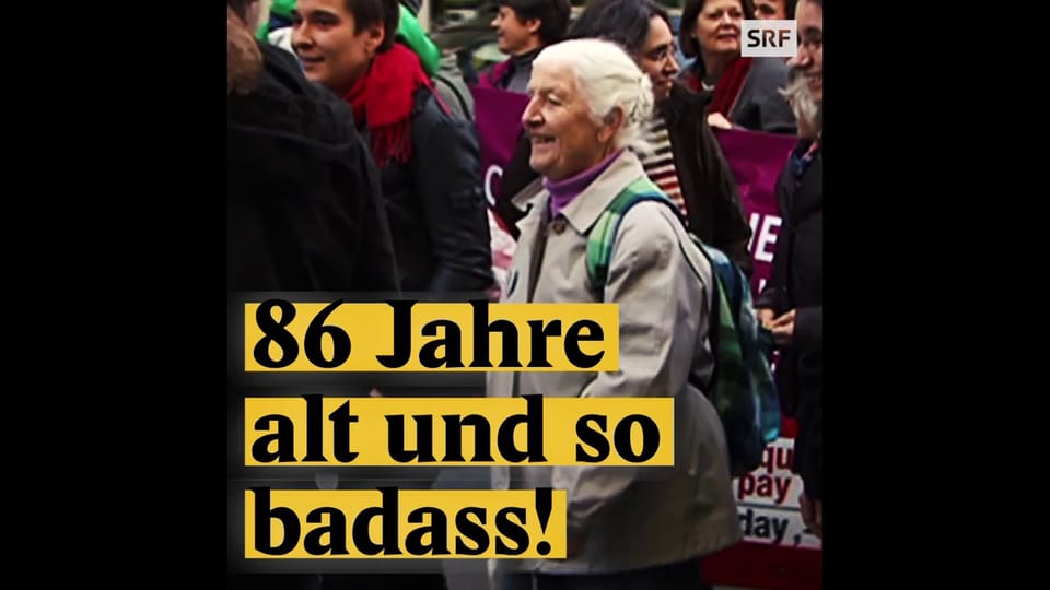 Louise Schneider: Die 86-jährige Aktivistin