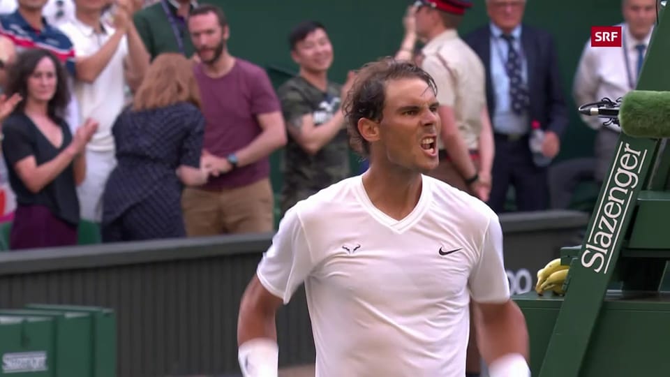 Aus dem Archiv: Nadal ringt Kyrgios in Wimbledon nieder