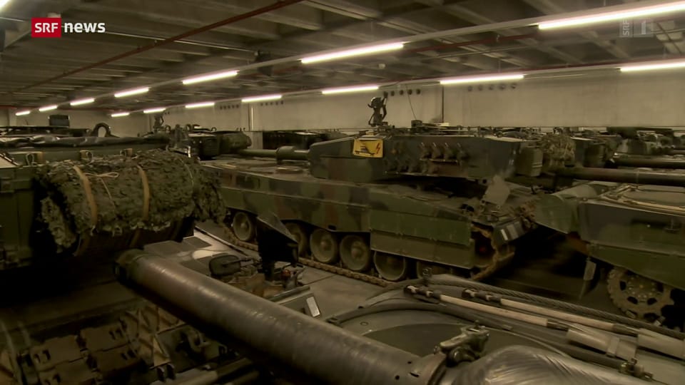 Archiv: Deutschland will Schweizer Leopard-Panzer