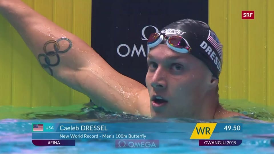 Dressel verbessert Phelps' Weltrekord