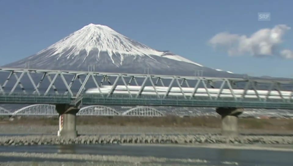 Der modernste Nachfolger des Shinkansen startet von Tokio