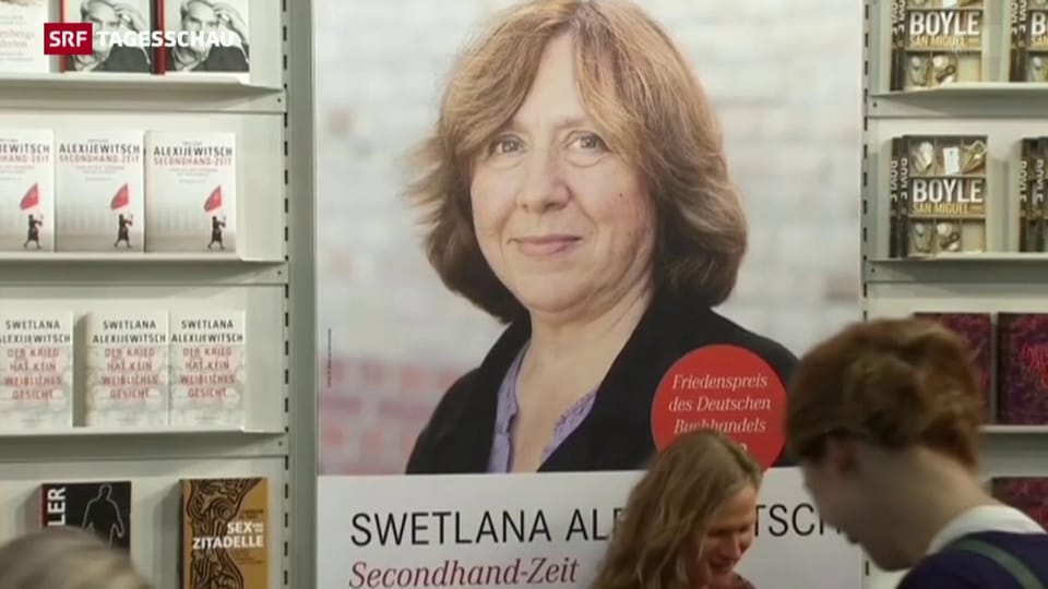 Literatur-Nobelpreis für Swetlana Alexijewitsch