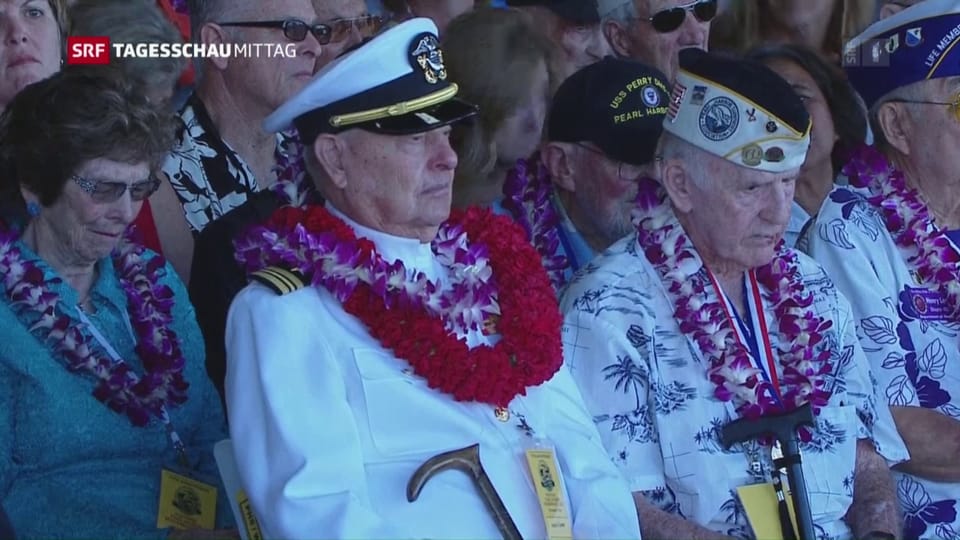 Veteranen treffen sich in Pearl Harbor zur Versöhnung