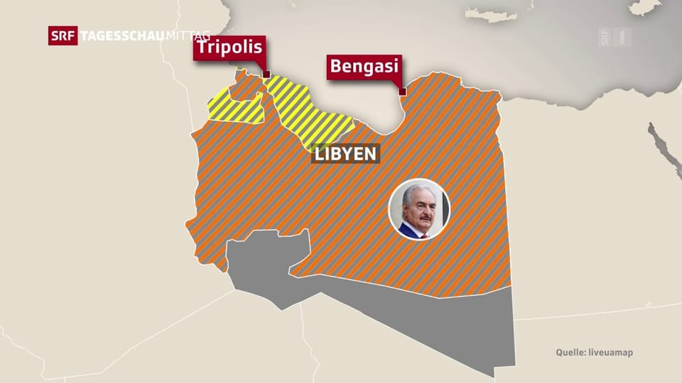 Aus dem Archiv: Haftars Truppen stehen vor Tripolis