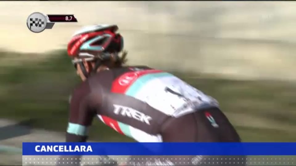 Cancellara bei Strade Bianche geschlagen («sportaktuell»)