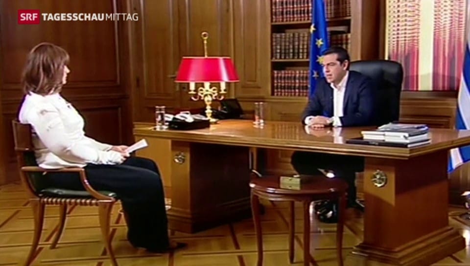 Tsipras hält an Nein-Parole fest