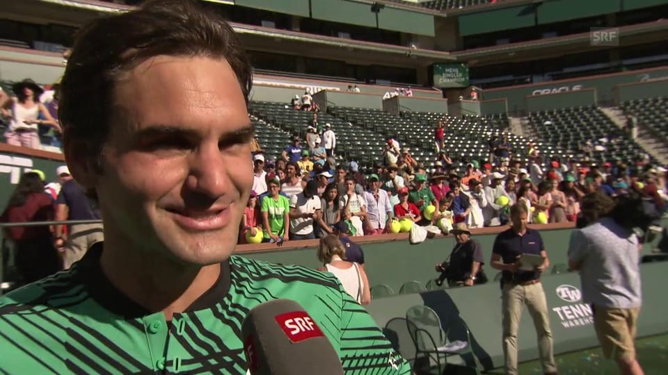 Federer: «In Miami kann man ja auch gut Party machen»