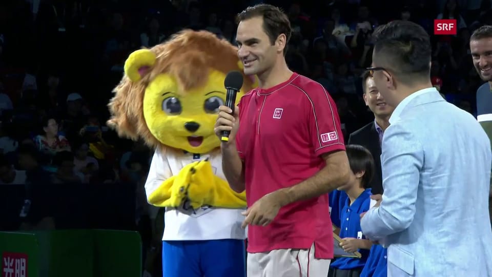 Federer-Mania in Shanghai