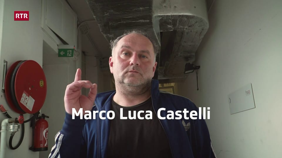 Il cast da «L'ultim Rumantsch»: Marco Luca Castelli 