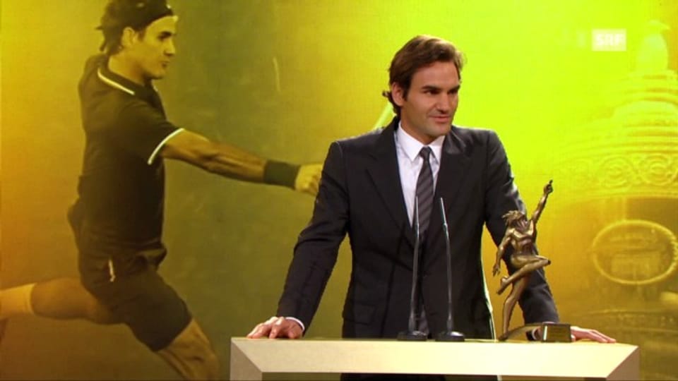 «Sports Awards»: Auszeichnung Roger Federer