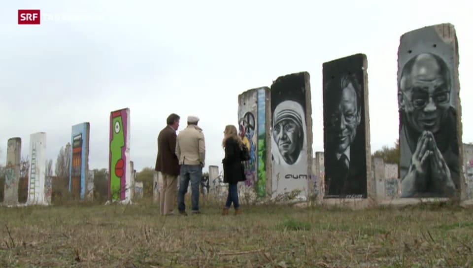 Was von der Berliner Mauer geblieben ist