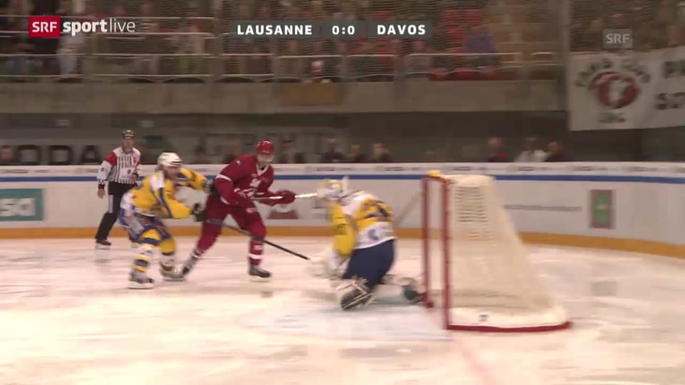 Eishockey: Lausanne - Davos
