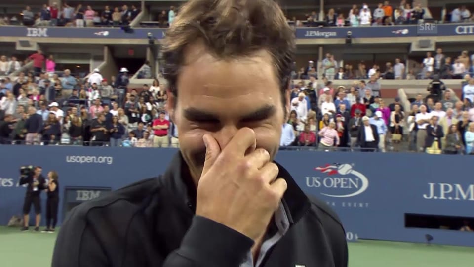 Federer im Platzinterview  (englisch)