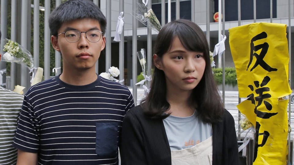 Hongkong vor neuen Demonstrationen: Prominente Aktivisten festgenommen