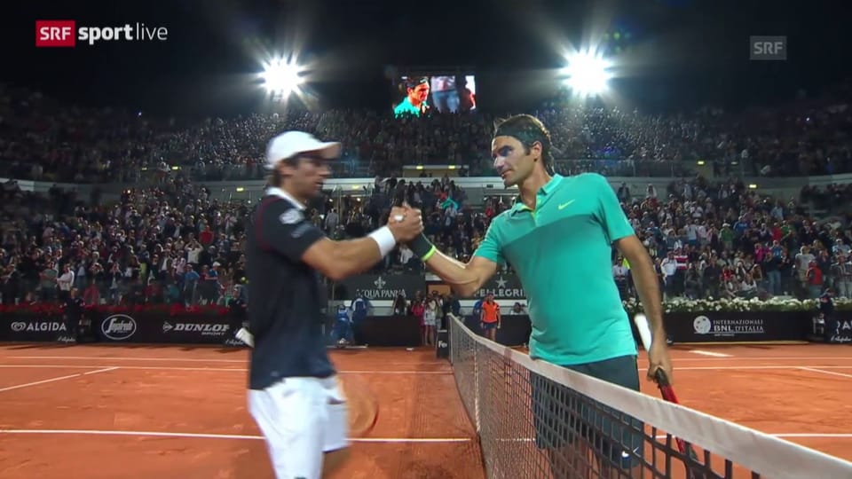 Federer mit Auftaktsieg in Rom 
