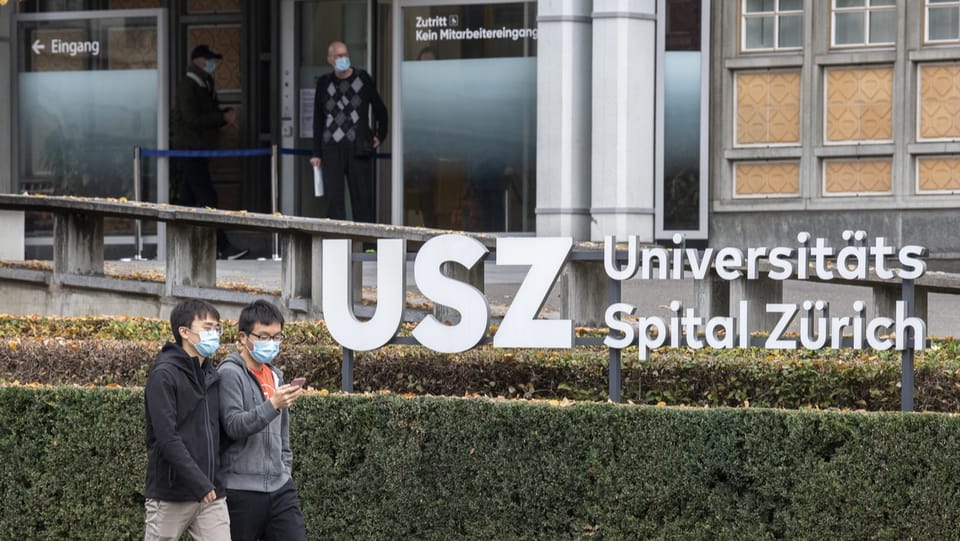 Das Universitätsspital Zürich schreibt 2020 einen Verlust von 48 Millionen Franken