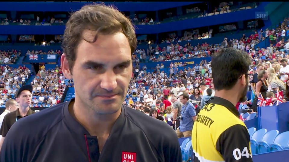 Federer: «Habe mich gut und schnell auf den Beinen gefühlt»