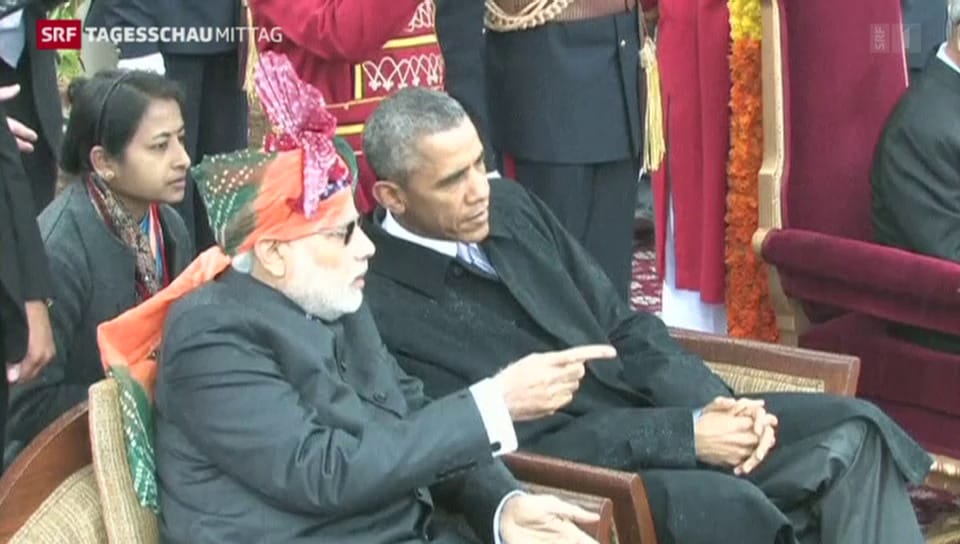 Obama besucht Indien am Nationalfeiertag