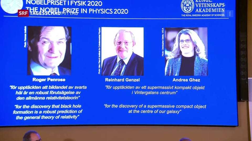 Il Premi Nobel da fisica va a trais scienziads