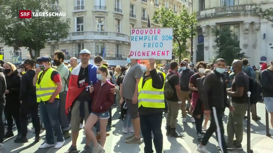 Frankreich beunruhigt wegen Rückkehr von Gilets jaunes