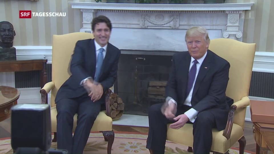 Trudeau trifft Trump