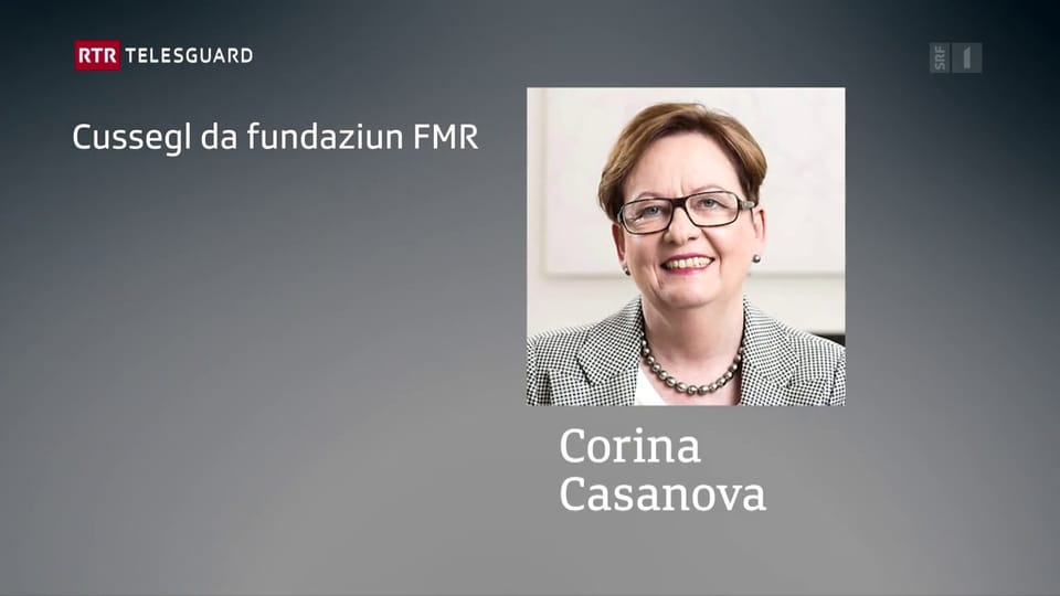 Corina Casanova sco presidenta da la Fundaziun medias rumantschas