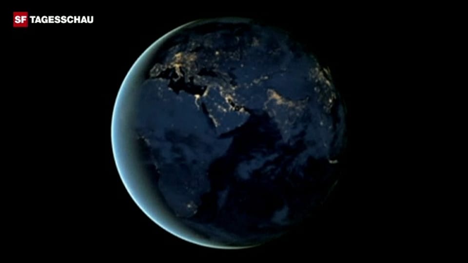 Die Erde bei Nacht aus Sicht des neuen Nasa-Satelliten.